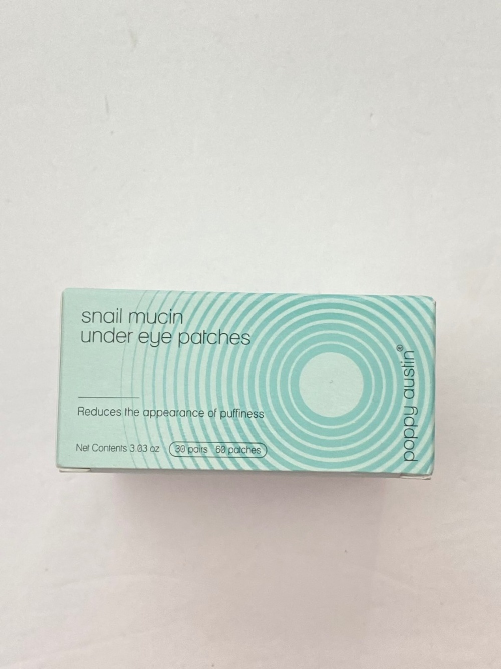 NEW Poppy Austin Snail Mucin Eye Patches 30 Pairs - Picture 5 of 6